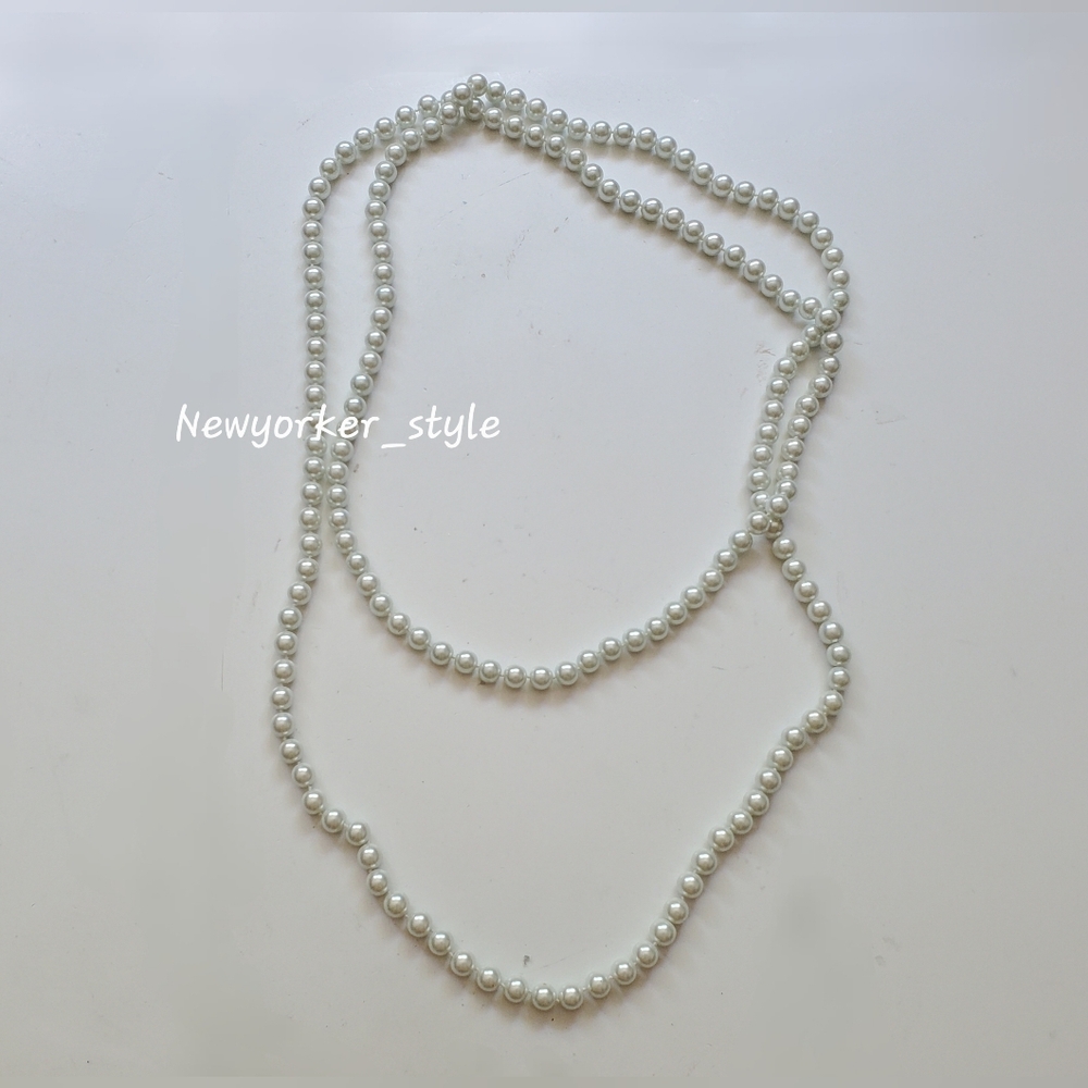 (Sale)Marc Jacobs Pearl Long Necklace Brand New